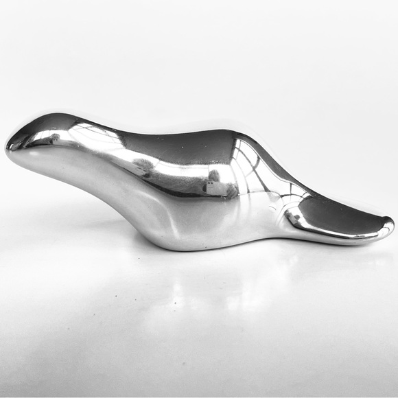 Silver Metal Animal Figurine - Picture 10 of 16